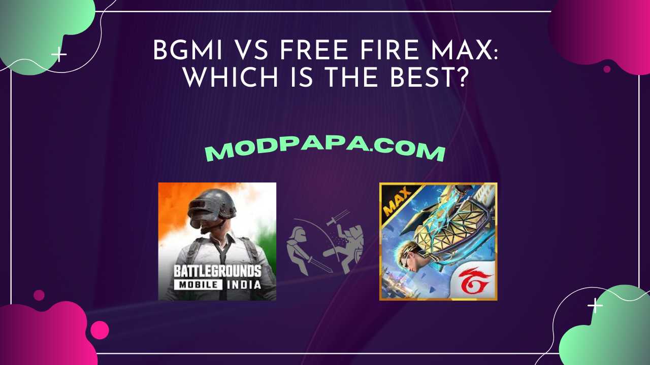BGMI vs Free Fire MAX: Which is the Best for Action Mobile Game