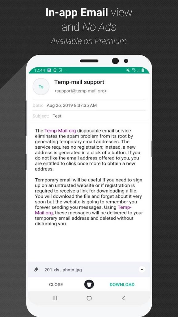 Temp Mail MOD APK 5